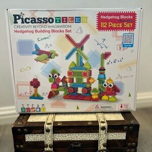 New! Hedgehog Building Blocks Set - 112 Pieces